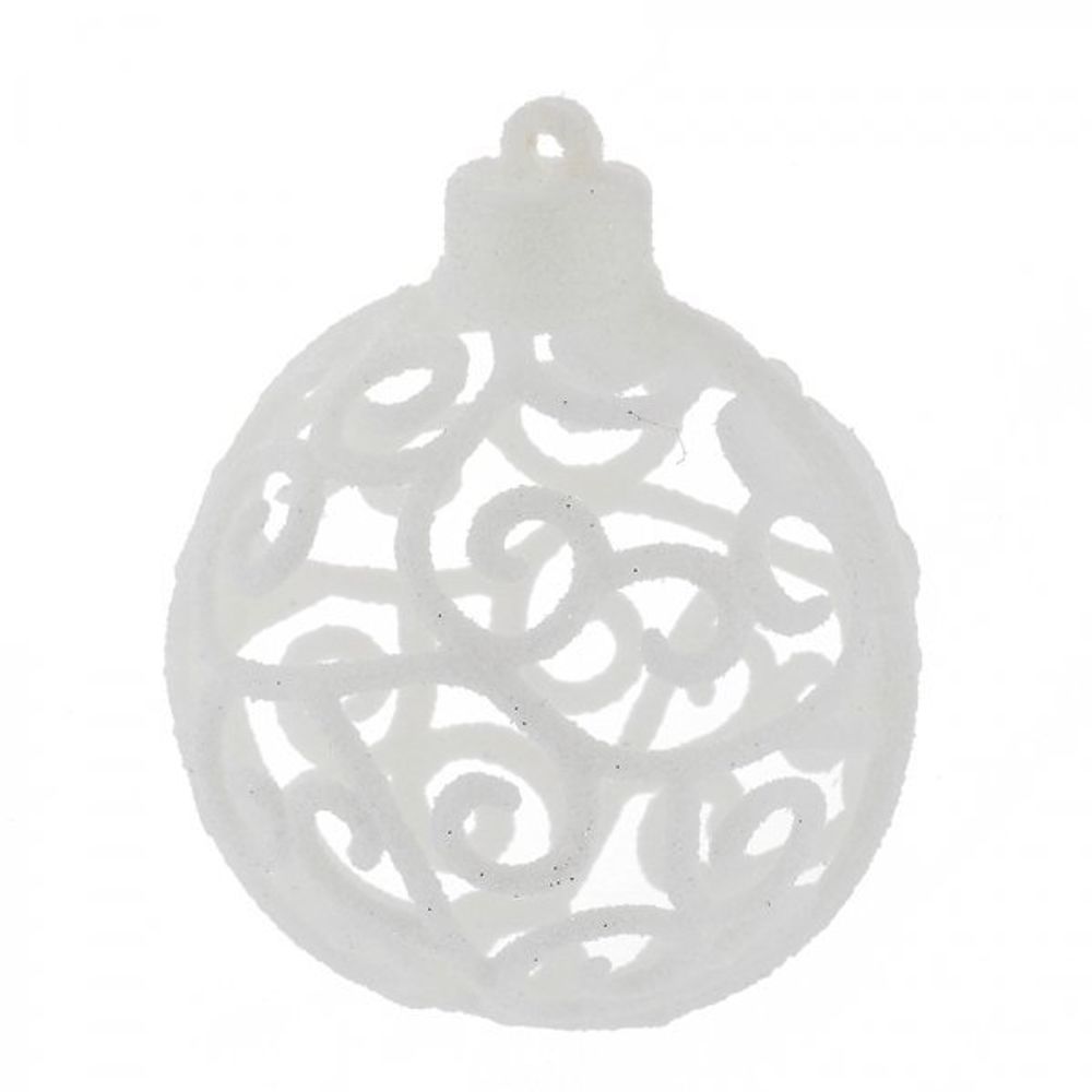 GAEM Набор из 3шт, Украшение новогоднее Шар "Трио фэнтези", D8 см, L8 W8 H24 см