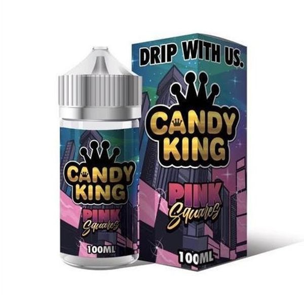 Купить Жидкость CANDY KING - Pink Squares 100ml (Original)