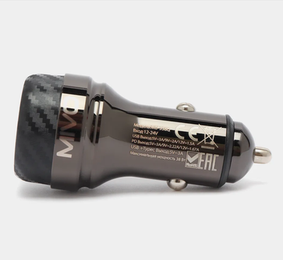 Автомобильное З/У USBQC3.0+PD20W Mivo MU-338Q