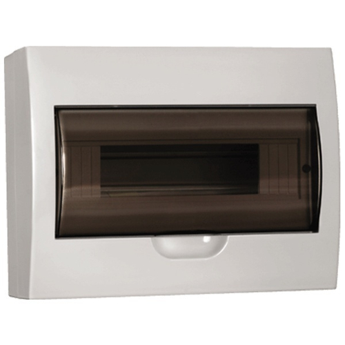 Щит навесной пластиковый ЩРН-П-12 12 модулей с прозрачной дверкой IP41 ИЭК (электрический шкаф) MKP12-N-12-40-10