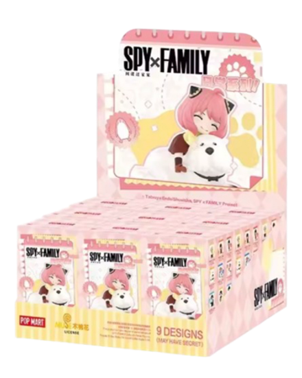 Рандомная фигурка Blind Box Pop Mart Spy Family Play House Daily Life Series Figurines