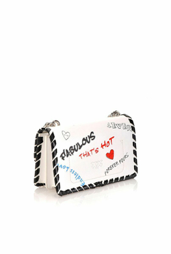 MINI LOVE BAG FABULOUS - white