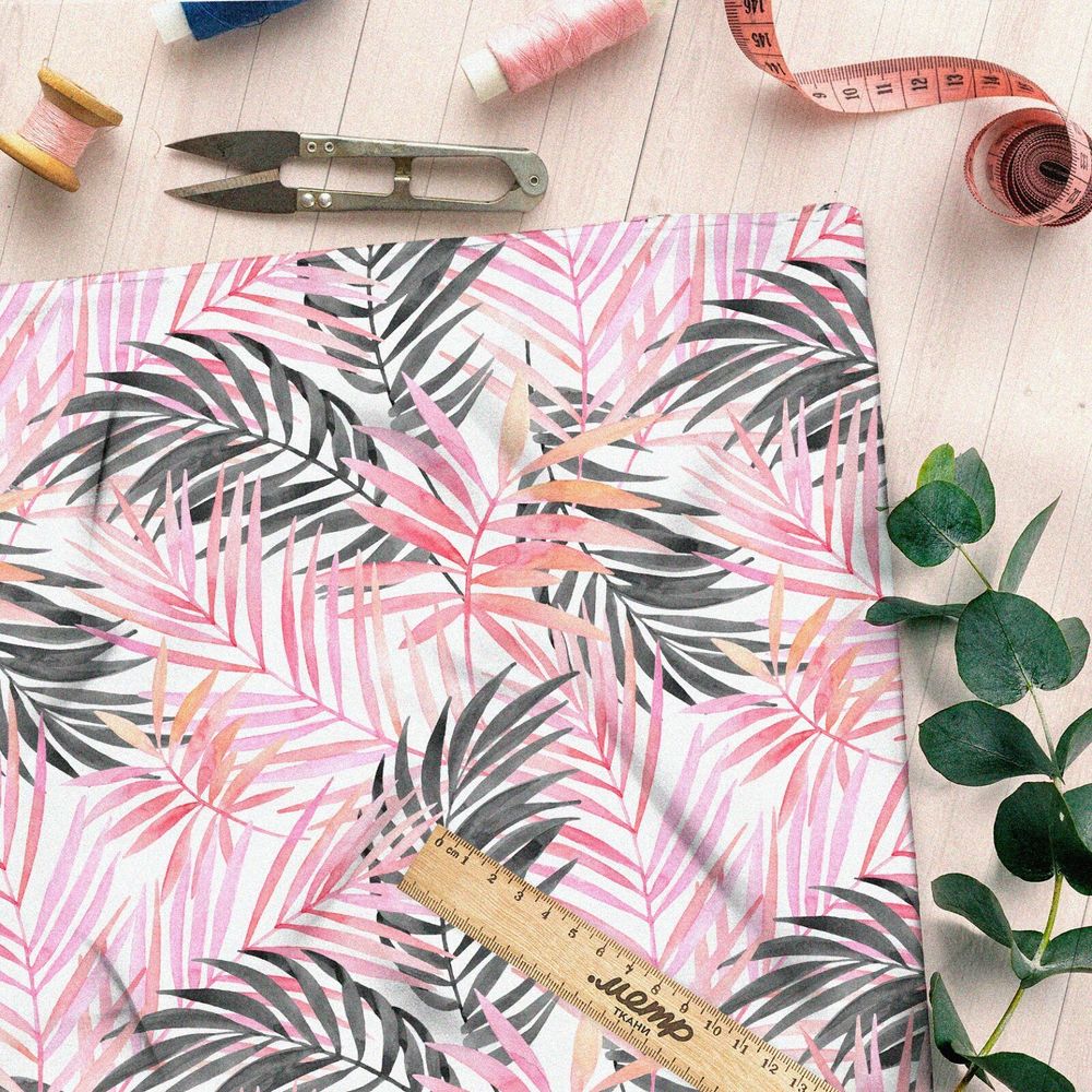 Ткань ниагара очаровательная красота цветов