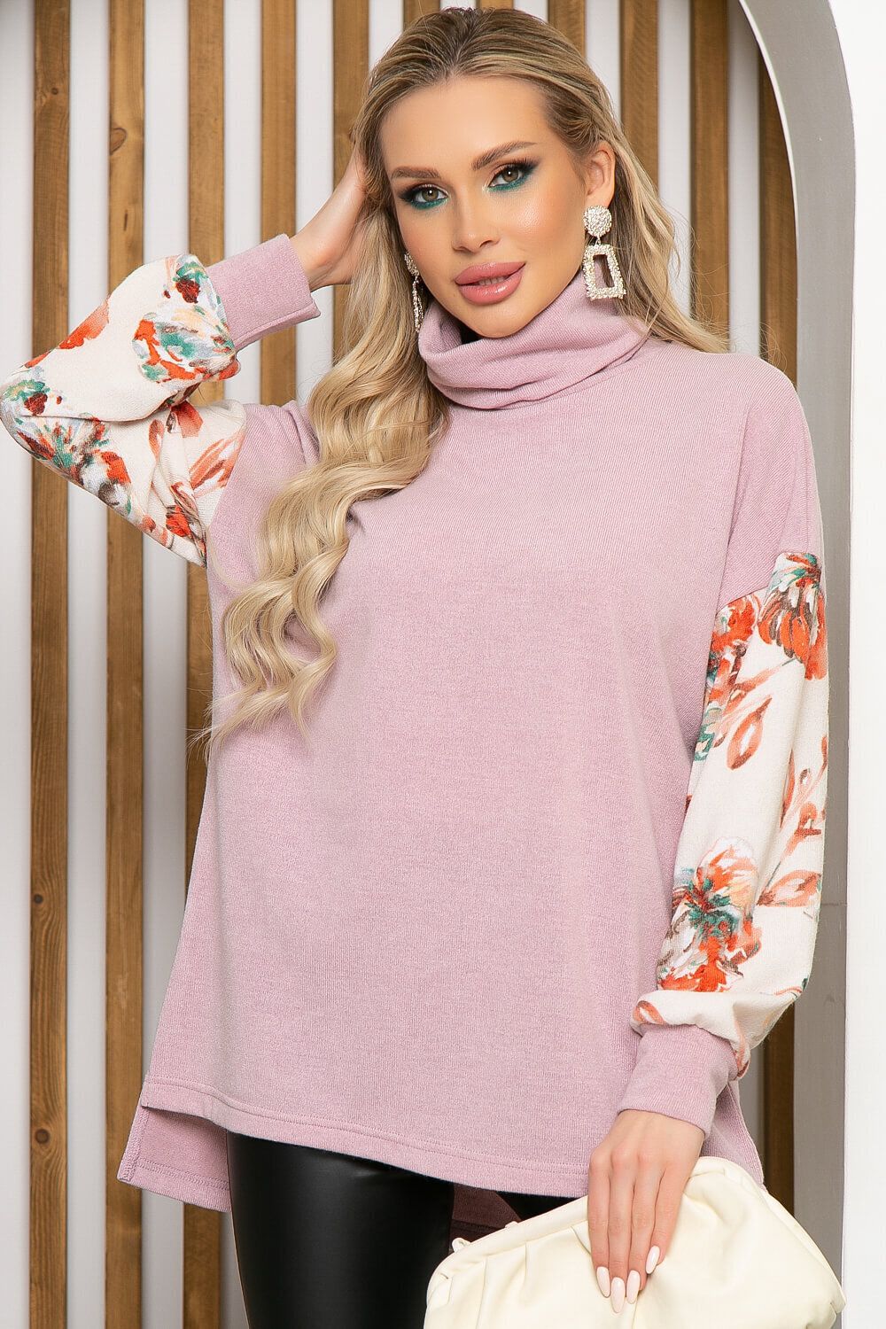 Джемпер "Ариана" (пудра) Б4729 LT Collection (Акция)