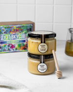 Подарочный набор HoneyForYou с медом-суфле "Полезный дуэт"