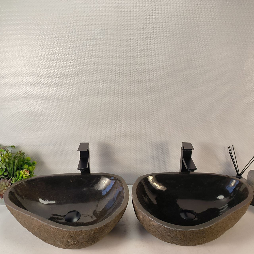 Раковина из речного камня ПАРА! RS-65357 53*40*15 0866