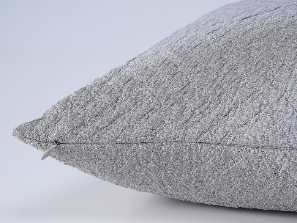 Подушка декоративная 45х45 Claire Batiste Durance серая