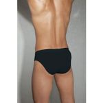 Мужские трусы слипы черные с молнией Doreanse 1269