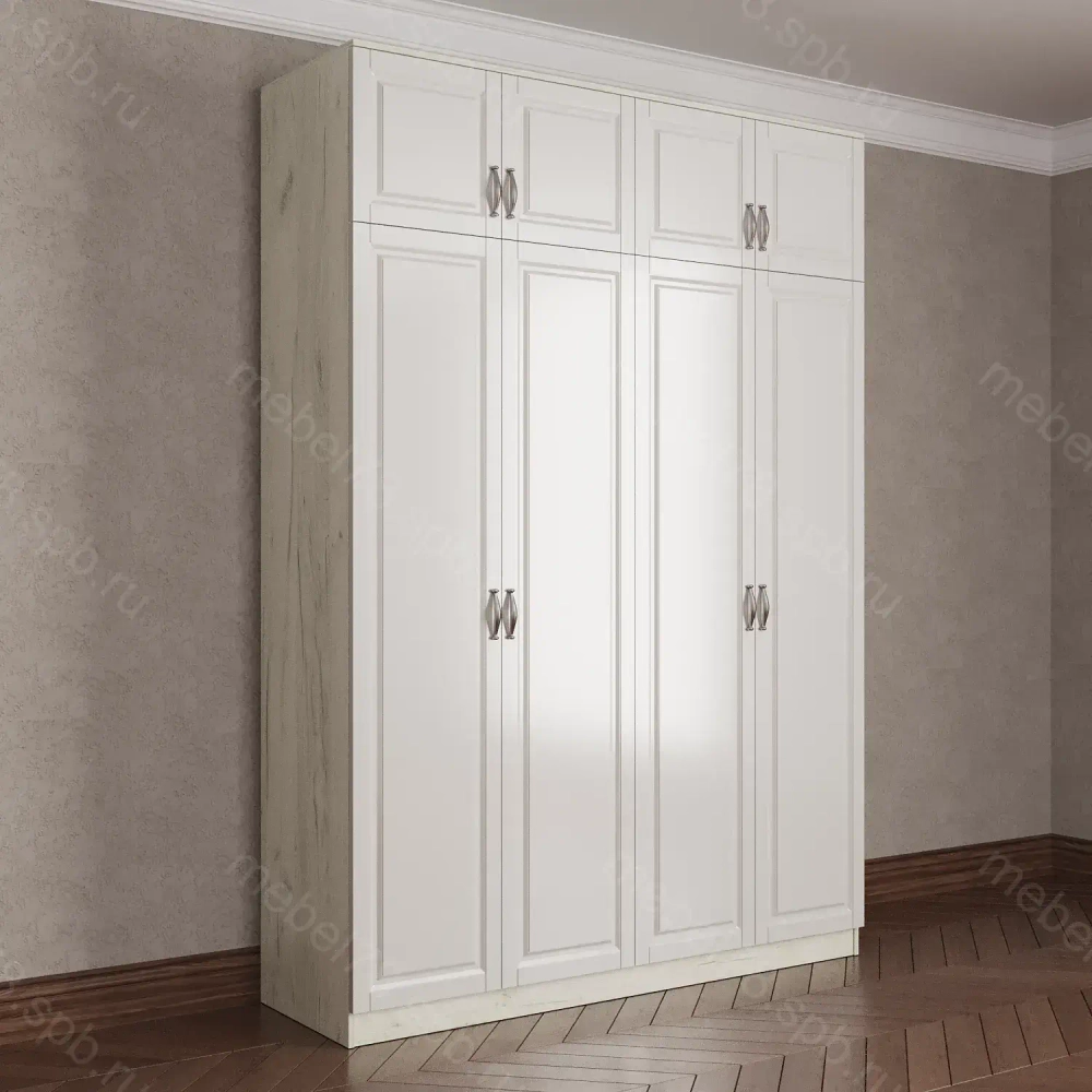 Шкаф распашной с антресолью 4/8 (мадес)