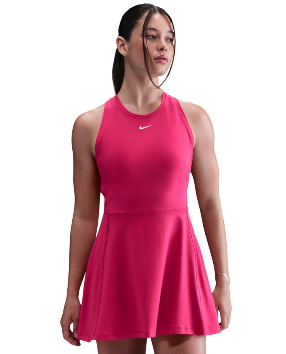 Теннисное платье Nike Dri-Fit Victory Tennis - rush pink/white