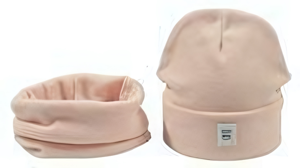 Комплект детский (шапка + шарф-снуд) 59159 р.50-52 (Мегашапка)