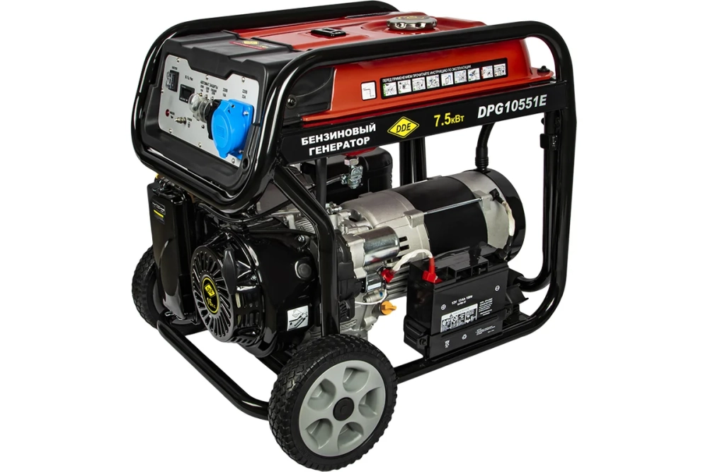 Бензиновый электрогенератор DDE DPG10551E