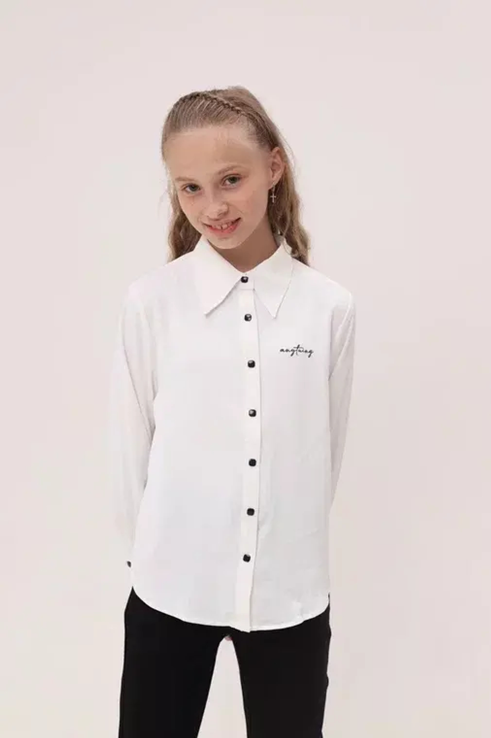 Блуза с длинным рукавом для девочки DELORAS (M) С63118