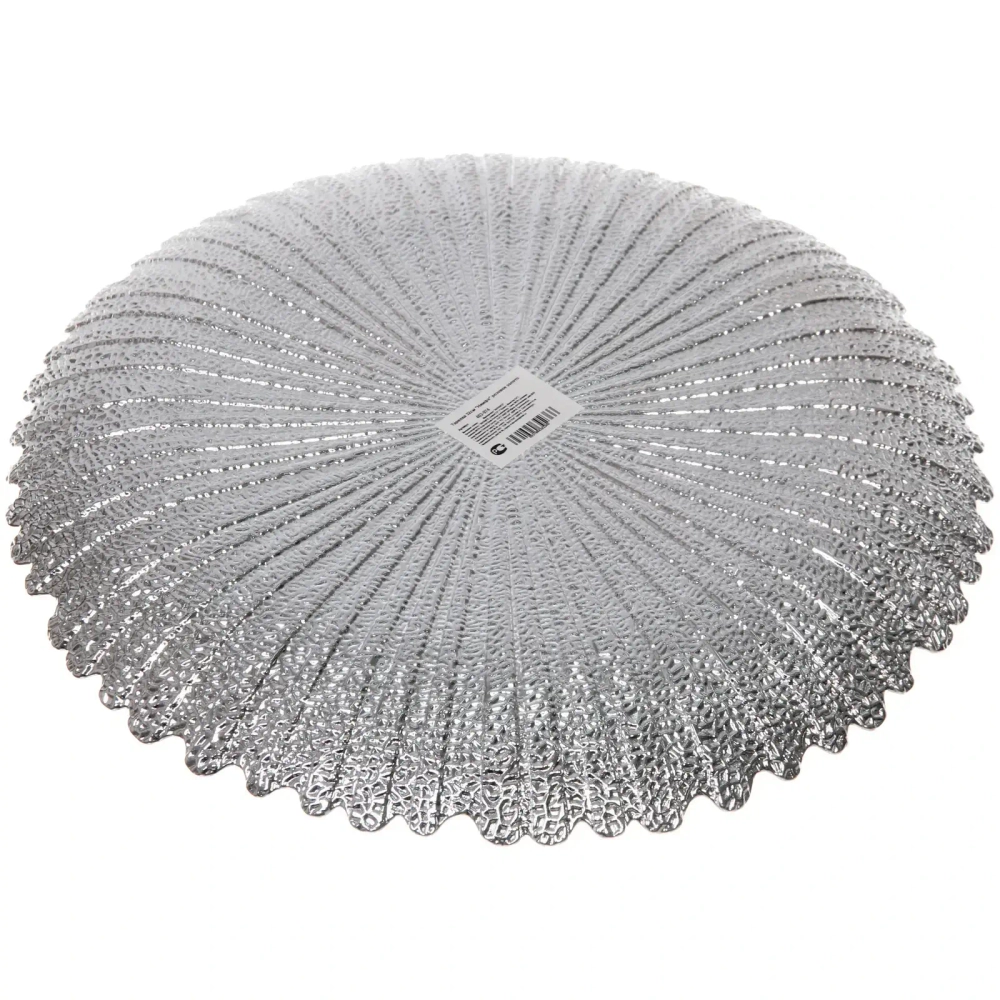 Тарелка 32см «Нимфа» розовое золото