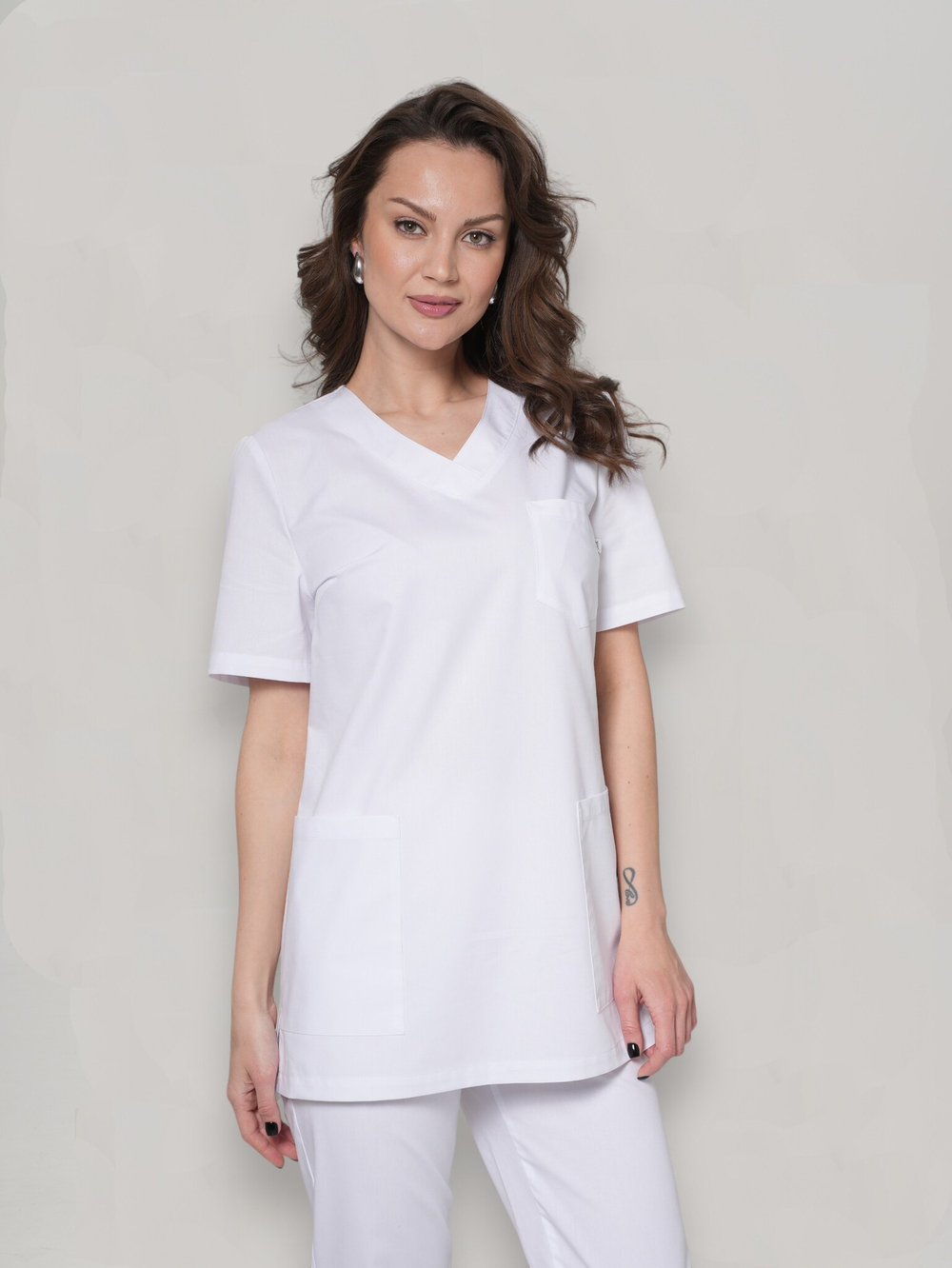 Блуза медицинская женская | Бл-370/5 панацея рич