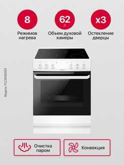 Электрическая плита Hansa FCCW680009