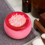 Бомбочка для ванны с солью Малина - 150 гр.