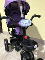 Велосипед 3-х колесный ROCKET с музыкальной панелью фиолетовый арт. 290-2