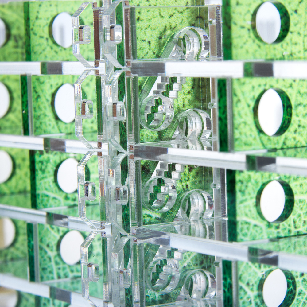 Декоративные вертикальные стенки - Зелень для Crystal XL