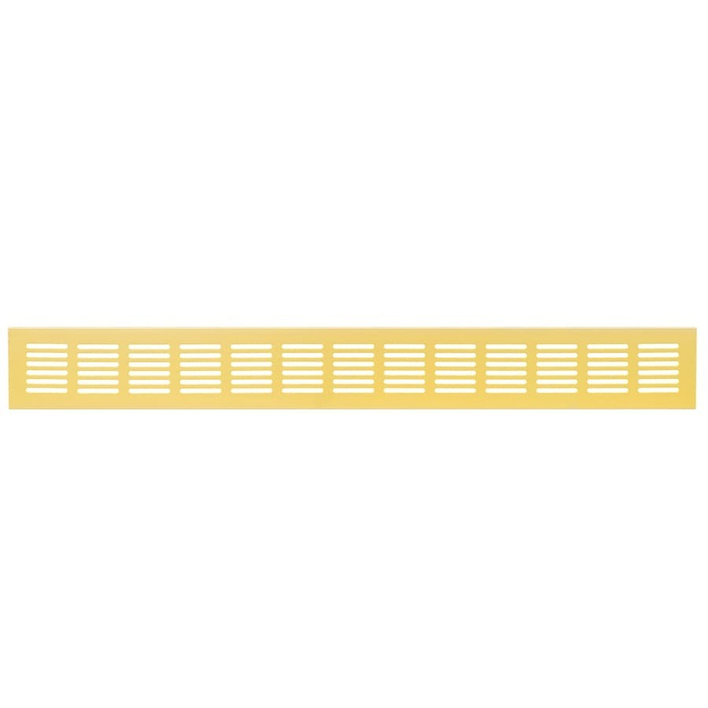 Вентиляционная решетка Благовест 60x500, золото