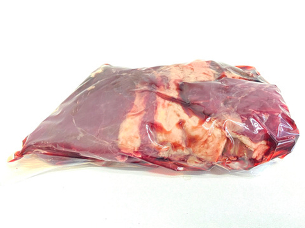 Мякоть шеи из мраморной говядины, 600г, ВУ, ПОРЦ, ROSSO -з