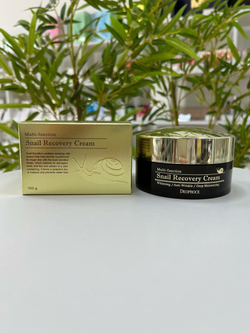 Deoproce Snail Recovery Cream Восстанавливающий крем для лица с муцином улитки, 100 мл
