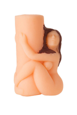 Фигурный мастурбатор в форме женской фигурки (Цвет: телесный)