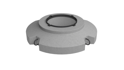 Опорная плита с люком УОП-6