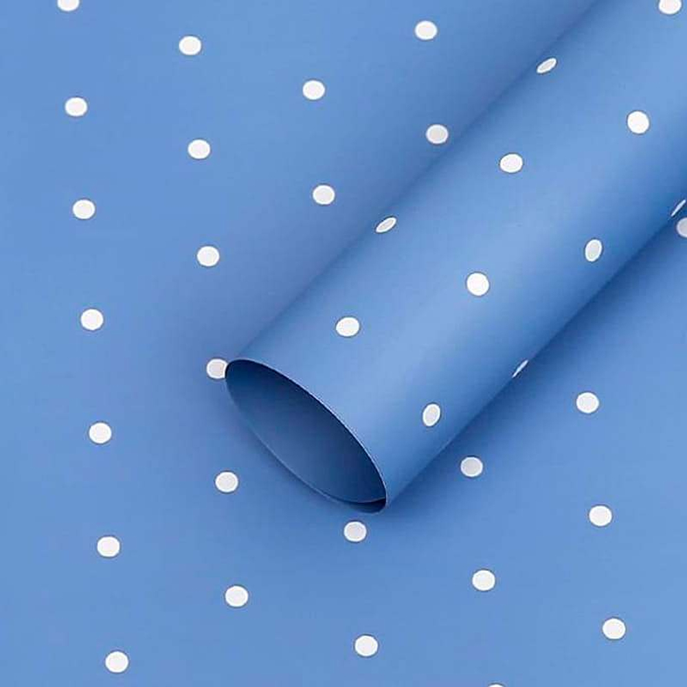 Пленка в рулоне "Мелкий горошек" 58см*10м