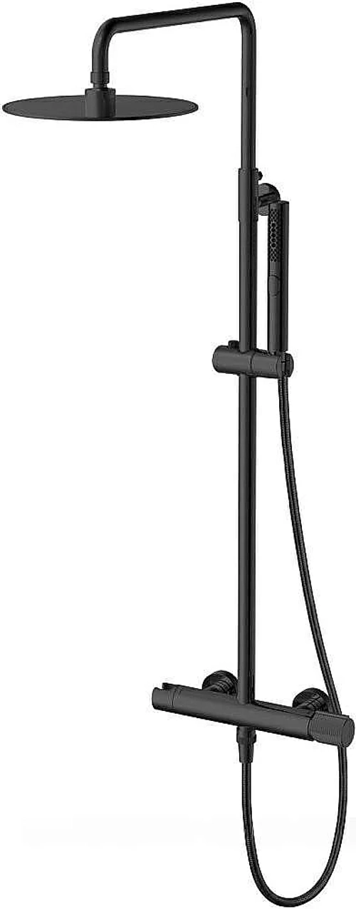 Душевая система Allen Brau Liberty 5.33007-31 черная матовая