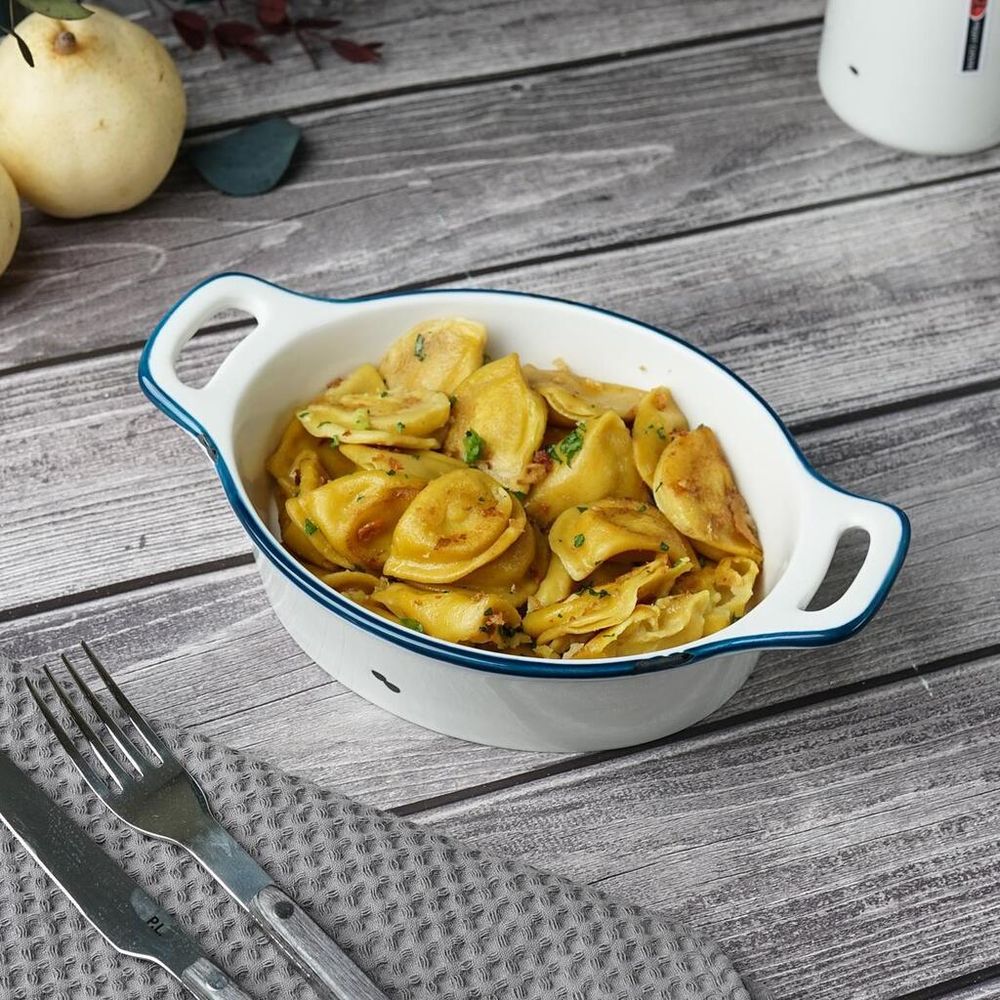 Блюдо овальное 25*16,1 см h5,5 см 880 мл с ручками   P.L. Proff Cuisine [2]