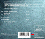 English Baroque Soloists, Sir John Eliot Gardiner / Handel: Water Music, Fireworks Music (CD)