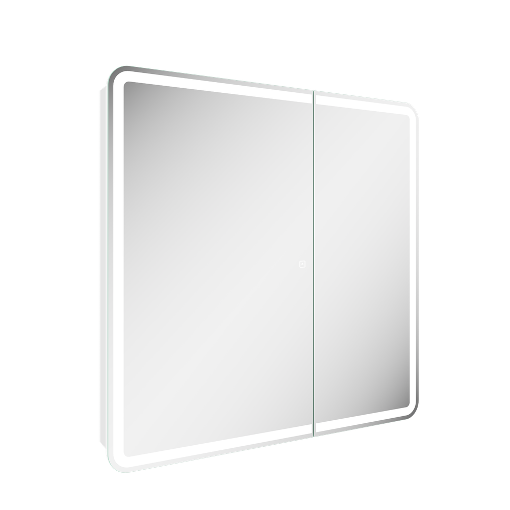 Зеркальный шкаф с LED подсветкой Sancos Diva 800х149х800, DIV800