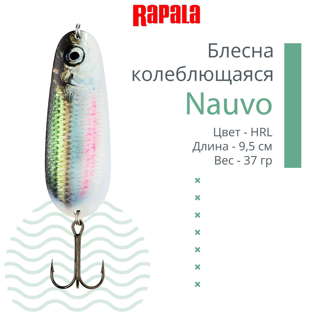 Блесна колебалка Nauvo 19 /HRL
