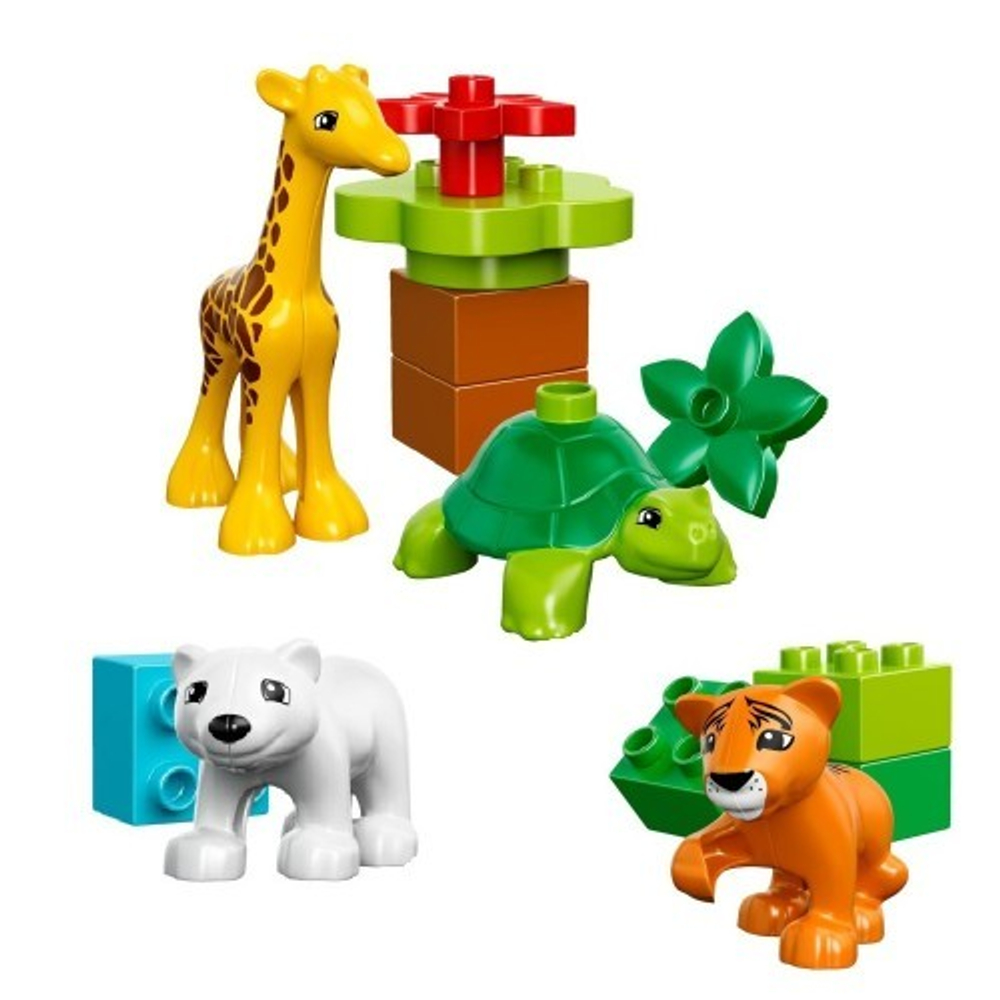 LEGO Duplo: Вокруг света: Малыши 10801 — Baby Animals — Лего Дупло