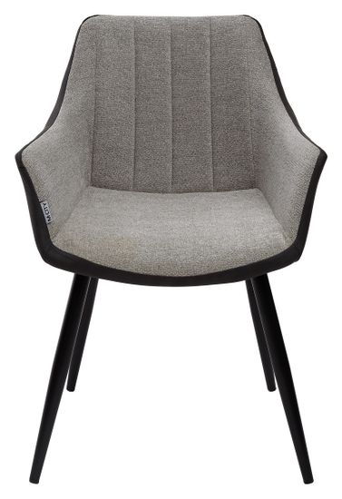 Стул-кресло  BELINDA светло-серый меланж FC-01/ RU-08