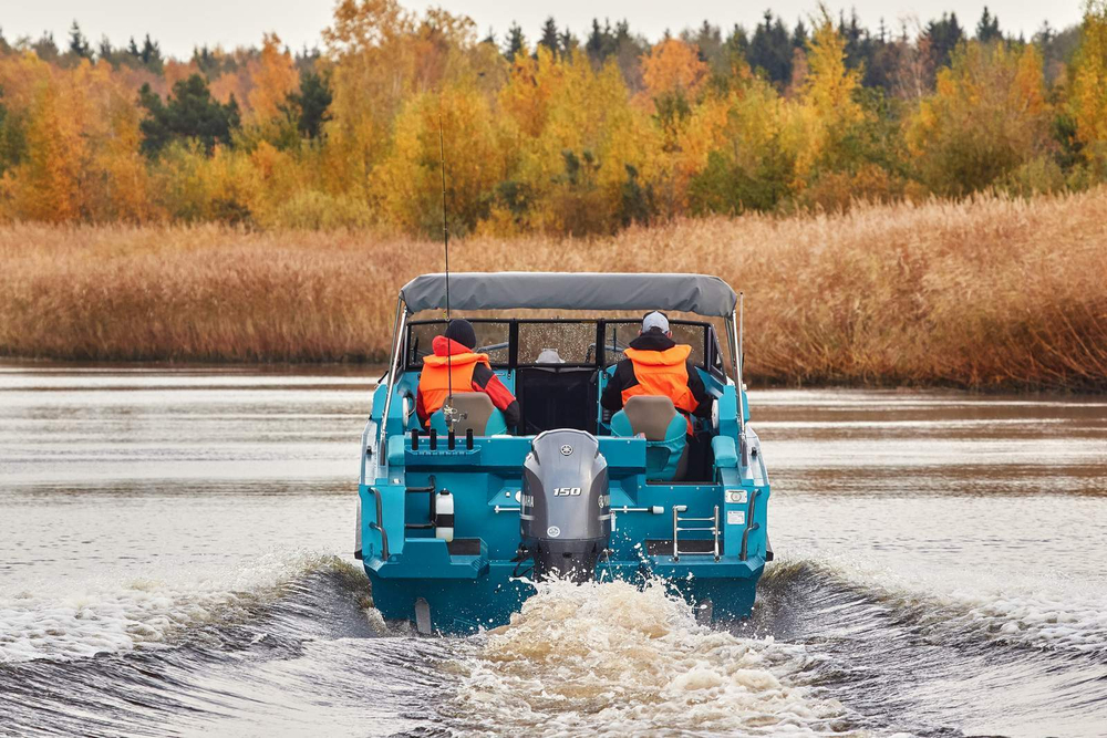 Алюминиевый катер BERKUT Active DC