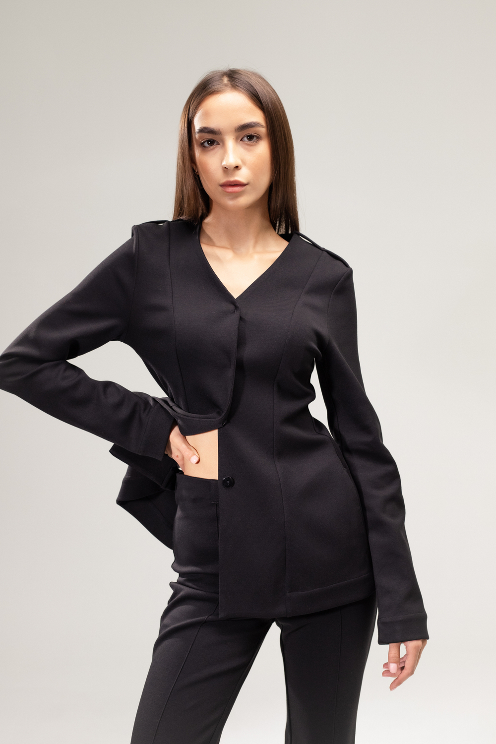 Жакет с рельефами, М 25115