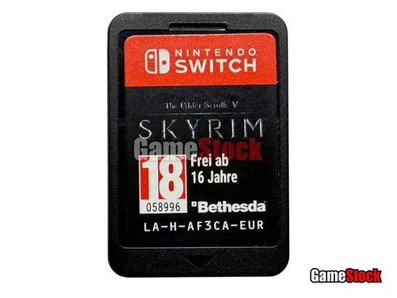 NSW The Elder Scrolls V: Skyrim (Б/У, без обложки, Полностью на русском языке)