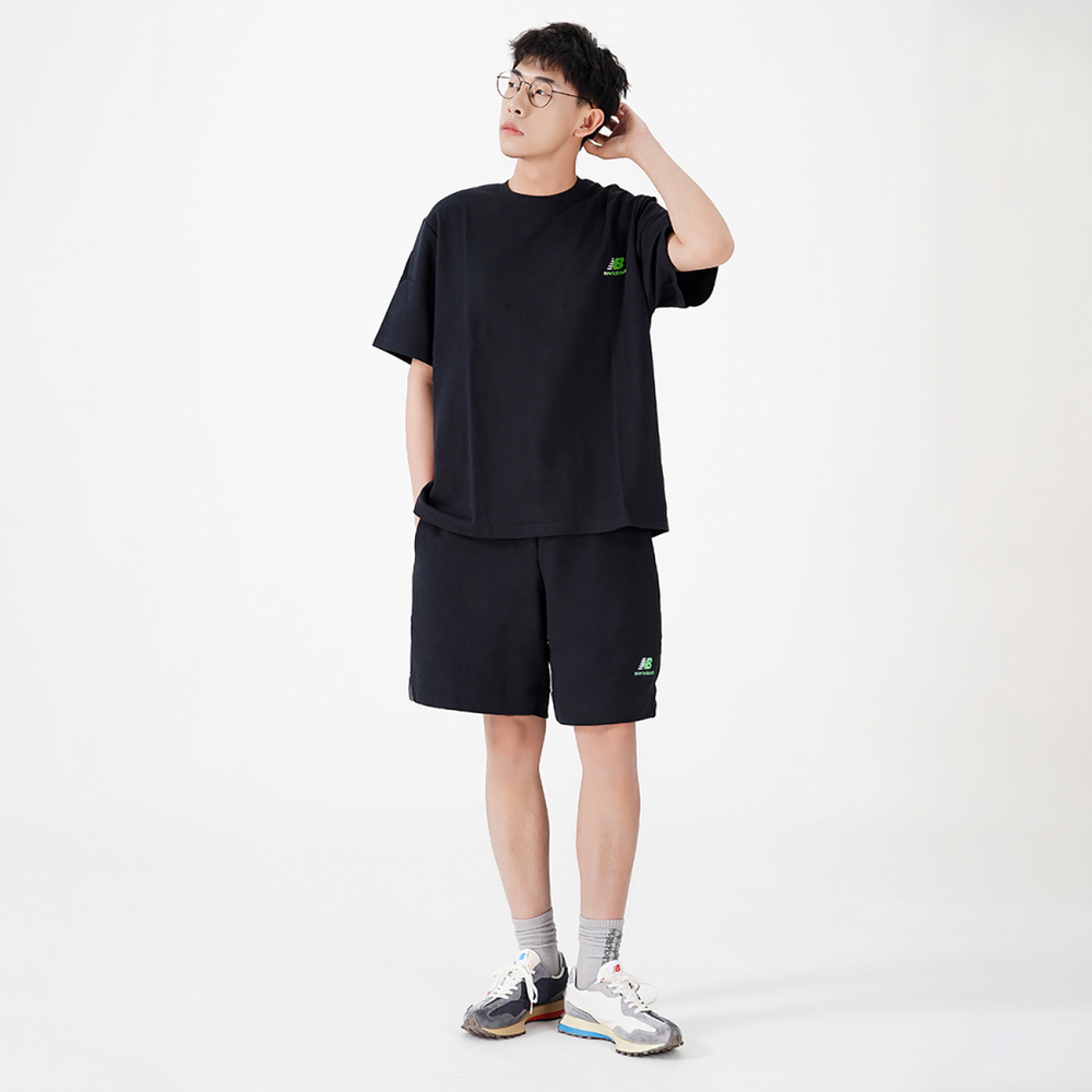 Шорты New Balance nice rice Logo, AMS22383-BK