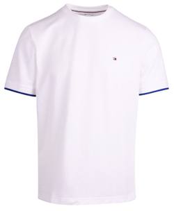 Мужская теннисная футболка Tommy Hilfiger Performance Tipped - белый