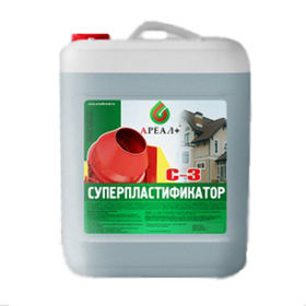 Суперпластификатор С-3 Ареал+ Стандарт (А-520) 10 л