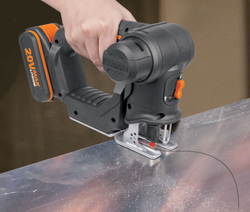 Аккумуляторный лобзик Worx WX550 2.0Ач х1 кейс