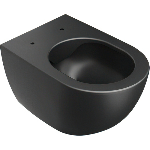 Унитаз Ravak Uni Chrome RimOff X01794 подвесной Черный без сиденья