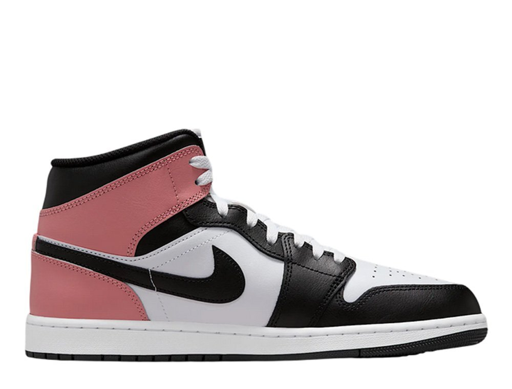 Баскетбольные кроссовки Air Jordan 1 Mid Pink Shoes