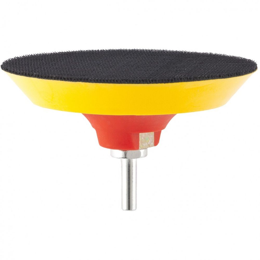 Насадка для дрели и УШМ с липучкой, 125 мм, мягкая Matrix, 76212