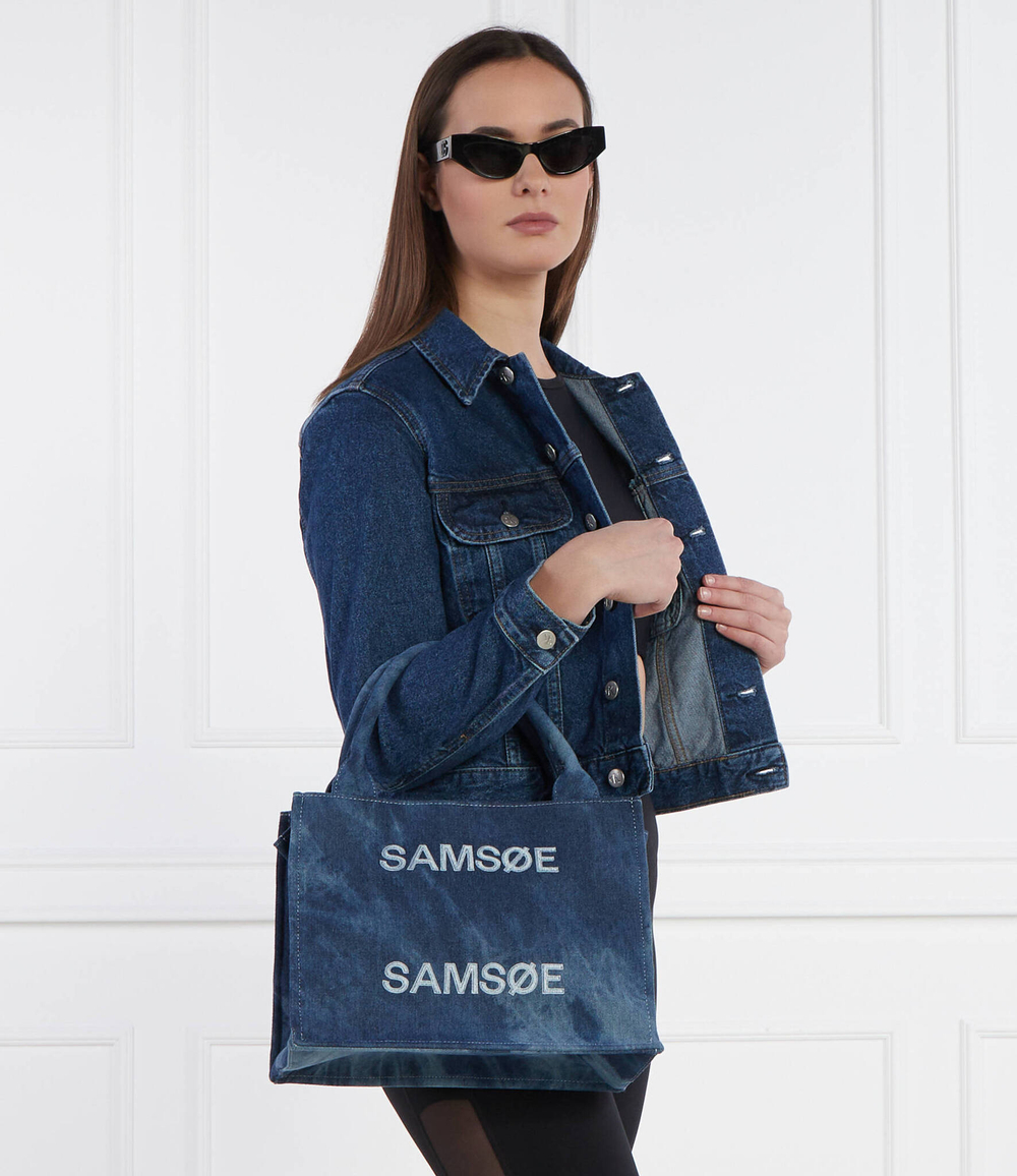 Сумка-трапеция Sabetty Sams\u00f8e Sams\u00f8e - голубой(F24100010)