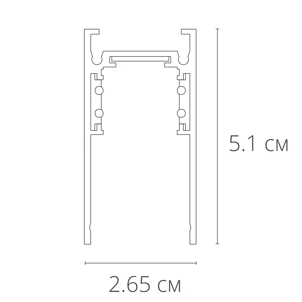 Магнитный шинопровод Arte Lamp LINEA-ACCESSORIES