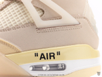 Кроссовки Off-White x Nike Air Jordan 4 "Cream Sail"