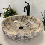 Раковина из оникса Erozy Grey EO-62285 57*47*15 0094